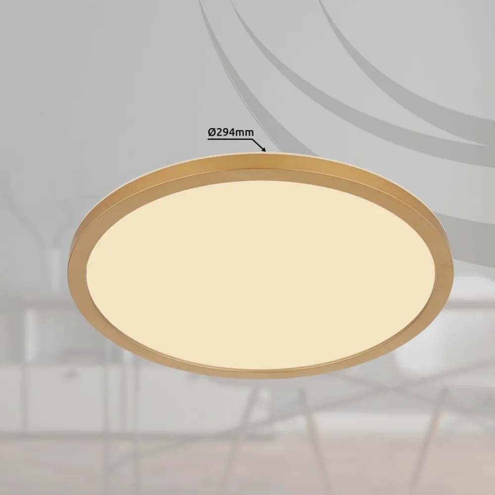 Globo Loftlamper|Loftlamper > Sapana LED-loftlampe, Ø 29,5 messing