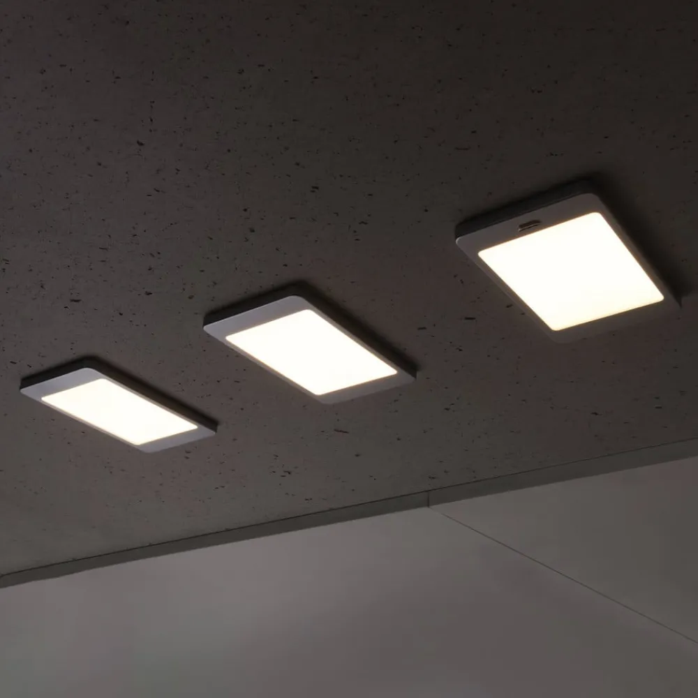 Heitronic Underskabsbelysning > Saskia LED-underskabsbelysning, sæt med 3, kontakt