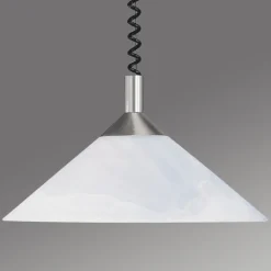 Hufnagel Pendellamper > Saturn justerbar hængelampe mat nikkel