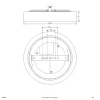 EVN Loftlamper > Sauro LED-loftslampe, Ø 40 cm, hvid