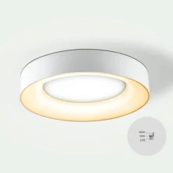 EVN Loftlamper > Sauro LED-loftslampe, Ø 40 cm, hvid