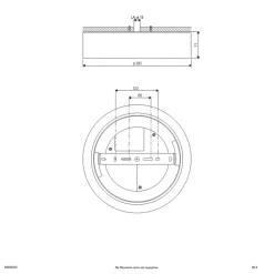EVN Loftlamper > Sauro LED-loftslampe, Ø 30 cm, hvid