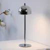Schöner Wohnen Dekorationsbelysning > LED-batteridrevet bordlampe Bellies, krom, IP54