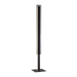 Gulvlamper ^ Schöner Wohnen SCHÖNER WOHNEN LED-gulvlampe Lena, jern, sort, dæmper