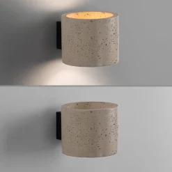 Schöner Wohnen Væglamper > Væglampe Traventa, beige, op/ned, G9