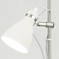 Gulvlamper|Gulvlamper ^ ORION School gulvlampe med to spot, hvid