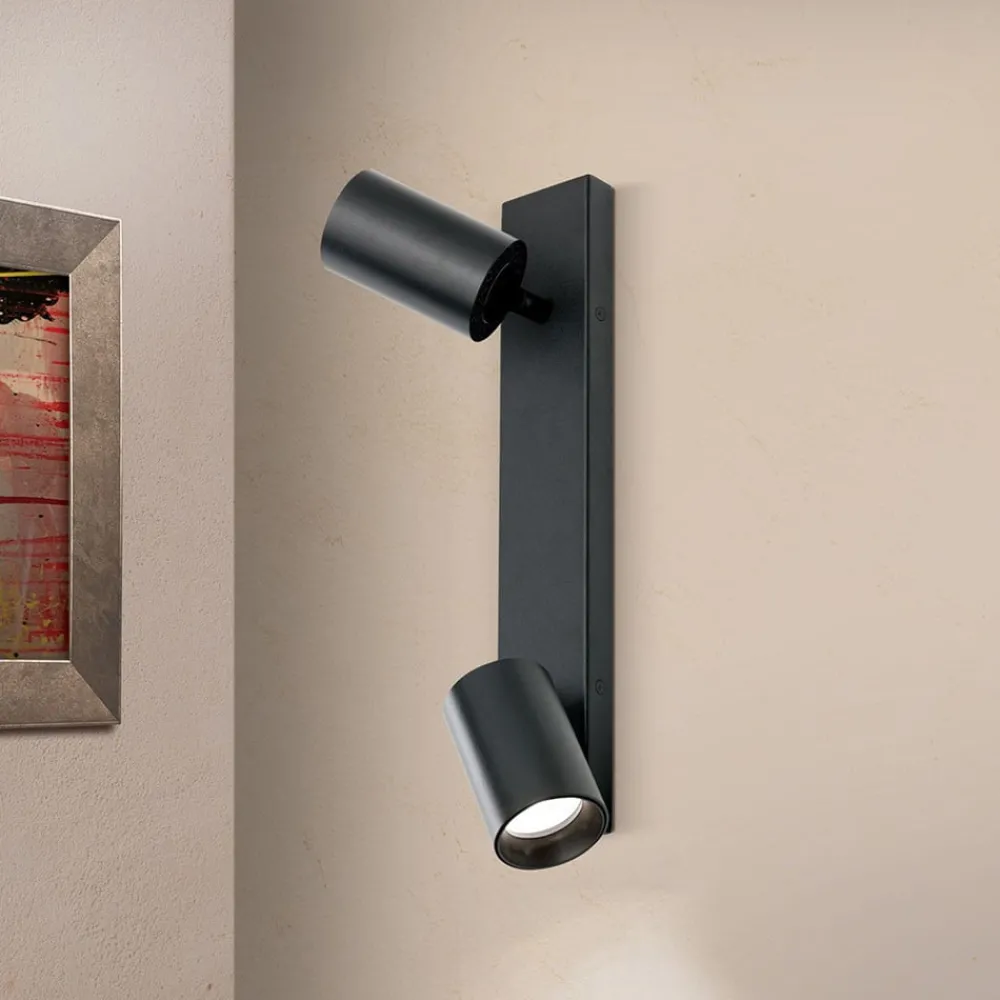 Loftlamper|Loftlamper ^ ORION Sean spot, 2 lyskilder, sort
