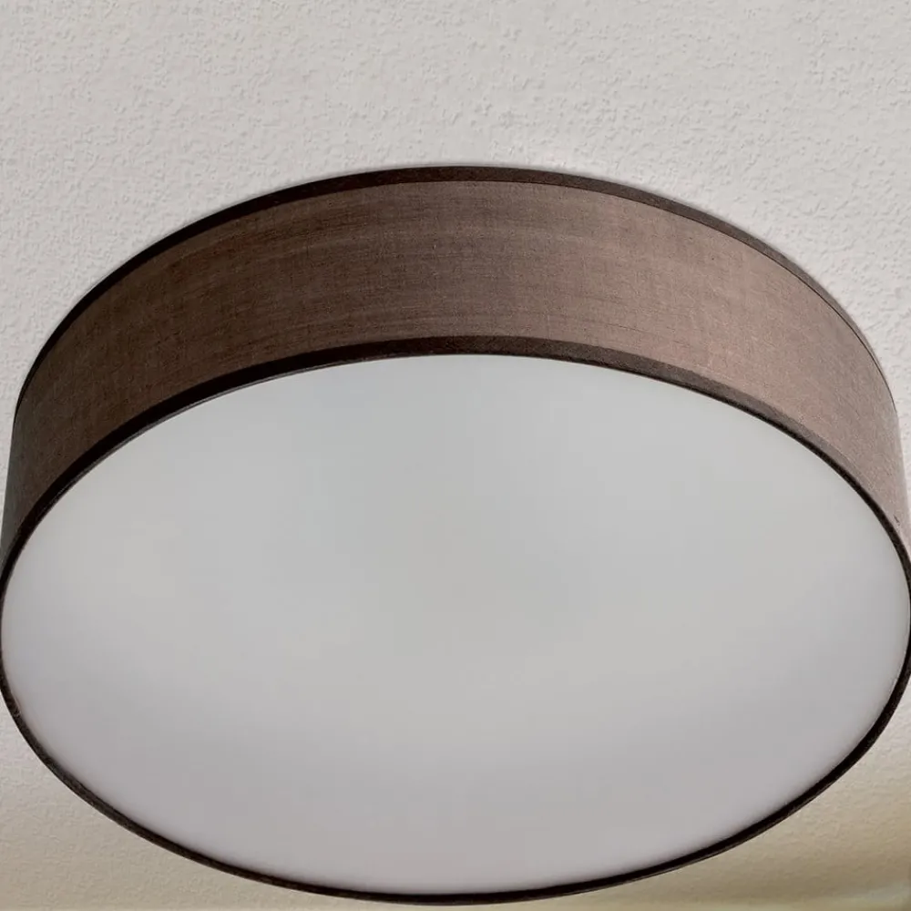 ORION Loftlamper > Seda stof-loftlampe, brun