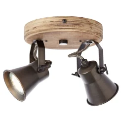 Brilliant Loftlamper|Spotlights > Seed loftspot, 2 lyskilder, sort
