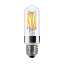 Dæmpbar Led-Pære|Filament Pære ^ SEGULA Bright LED-rør High Power E27 6,7W klar
