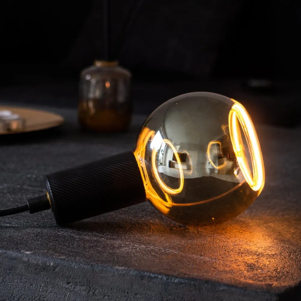 SEGULA Dæmpbar Led-Pære|Filament Pære > floating globe G125 E27 6 W grå glas åben