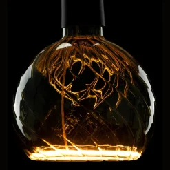 SEGULA Dæmpbar Led-Pære|Led Pærer > floating globe twisted G150 E27 6 W grå