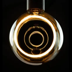 Dæmpbar Led-Pære ^ SEGULA Floating LED-globe G150 E27 6 W smokey 90°