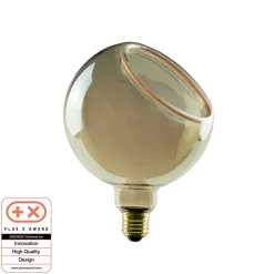 SEGULA Dæmpbar Led-Pære|Led Pærer > Floating LED-globe G150 E27 6 W smokey 45°
