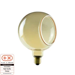Dæmpbar Led-Pære ^ SEGULA Floating LED-globe G150 E27 4,5 W guld 90°