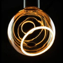 Dæmpbar Led-Pære ^ SEGULA Floating LED-globe G150 E27 4,5 W guld 45°