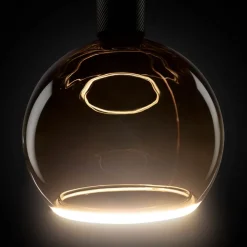 SEGULA Dæmpbar Led-Pære|Led Pærer > globepære Svævende, E27 sort G200 4 W 922 dæmpbar