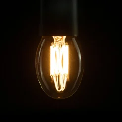 SEGULA Dæmpbar Led-Pære|Filament Pære > High Power LED-mini-ellipse E27 8W filament