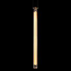 Dæmpbar Led-Pære|Filament Pære ^ SEGULA LED E27 T55 5W 2.200K klar riflet dæmpbar
