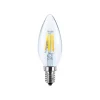 Filament Pære ^ SEGULA LED E14 3W stearinlys 24V DC glødetråd klar 927 dæmpbar