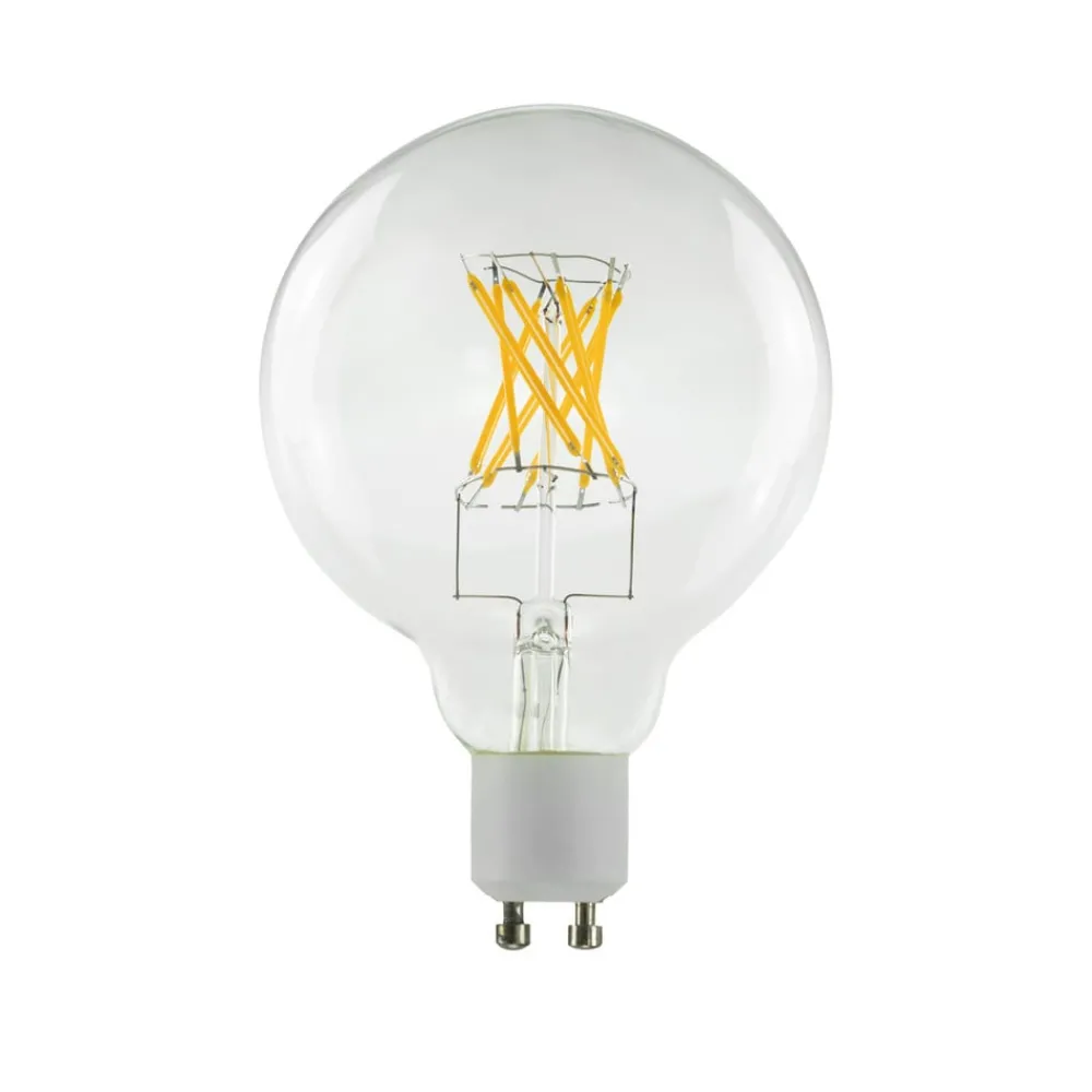 Dæmpbar Led-Pære|Filament Pære ^ SEGULA LED-filamentpære GU10 5W G80 Filament dæmpbar 2,200K