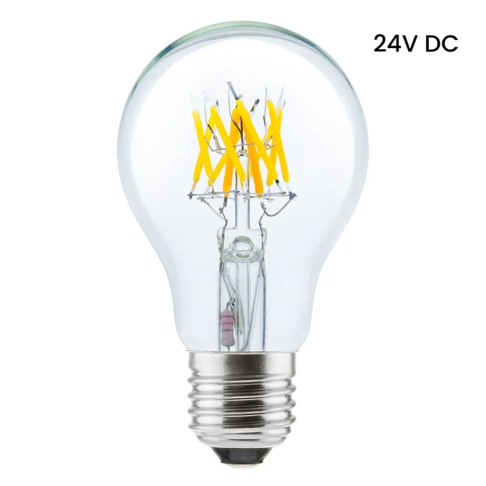 SEGULA Dæmpbar Led-Pære|Filament Pære > LED-filamentpære 24V DC E27 6W 927 Filament ambient