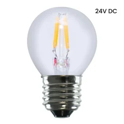SEGULA Dæmpbar Led-Pære|Filament Pære > LED-filamentpære 24V DC E27 3W 927 Filament ambient