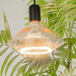 SEGULA Dæmpbar Led-Pære|Filament Pære > LED floating diamond E27 8W guld kan dæmpes