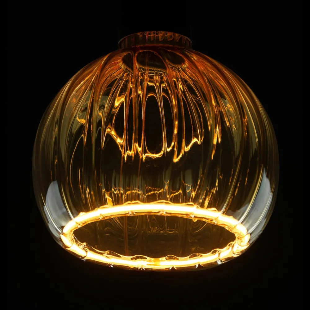 Dæmpbar Led-Pære ^ SEGULA LED-Floating G150 E27 4 W straight, guld