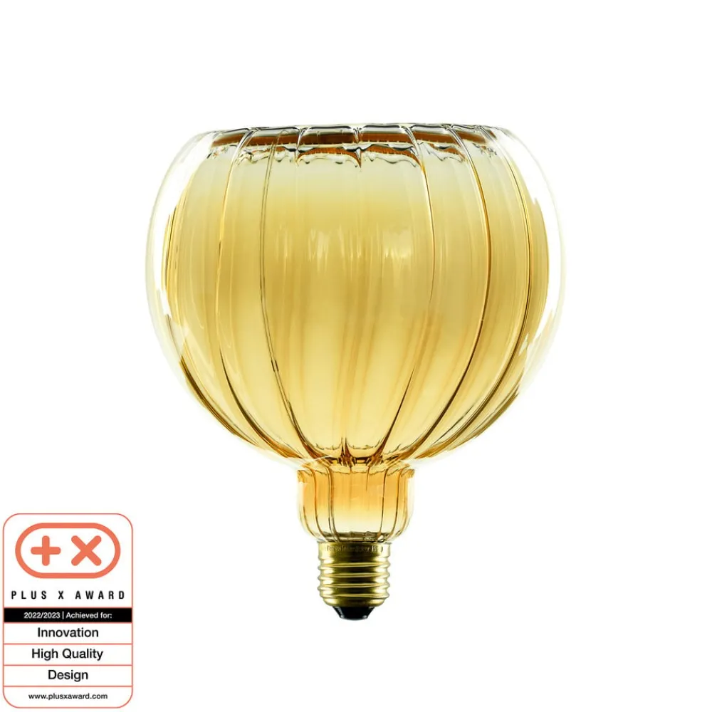 Dæmpbar Led-Pære ^ SEGULA LED-Floating G150 E27 4 W straight, guld