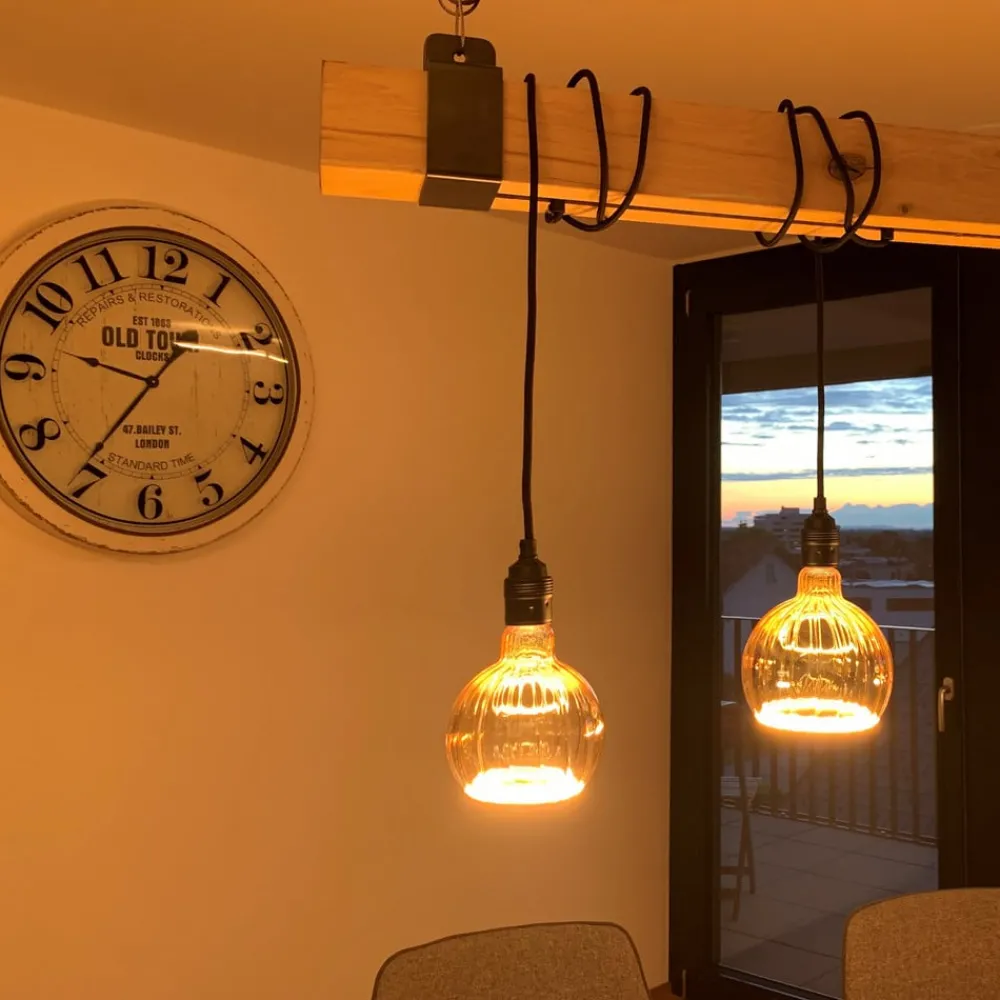 Dæmpbar Led-Pære ^ SEGULA LED-Floating G150 E27 4 W straight, guld