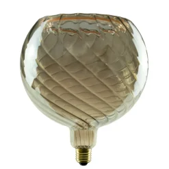 SEGULA Dæmpbar Led-Pære|Led Pærer > LED-floating-globe G200 E27 6 W twist røg