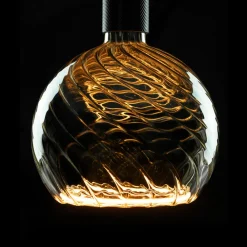 SEGULA Dæmpbar Led-Pære|Led Pærer > LED-floating-globe G200 E27 6 W twist røg