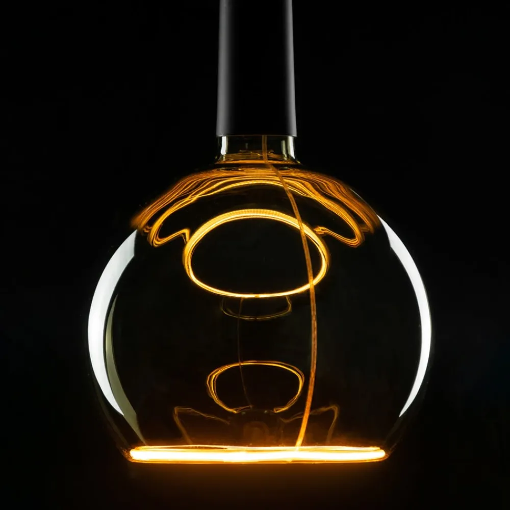 SEGULA Dæmpbar Led-Pære|Led Pærer > LED-floating-globepære G200 E27 6 W smoke