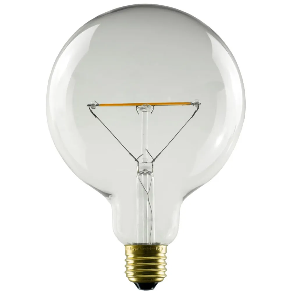 SEGULA Dæmpbar Led-Pære|Filament Pære > LED globe E27 5W G150 2.200K dæmpbar klar