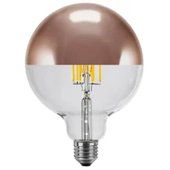 Dæmpbar Led-Pære|Filament Pære ^ SEGULA LED-Globe E27 6,5 W 927 hovedspejl kobber