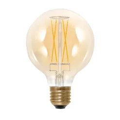 SEGULA Dæmpbar Led-Pære|Filament Pære > LED-globepære E27 G95 5W 2.200K guld dæmpbar