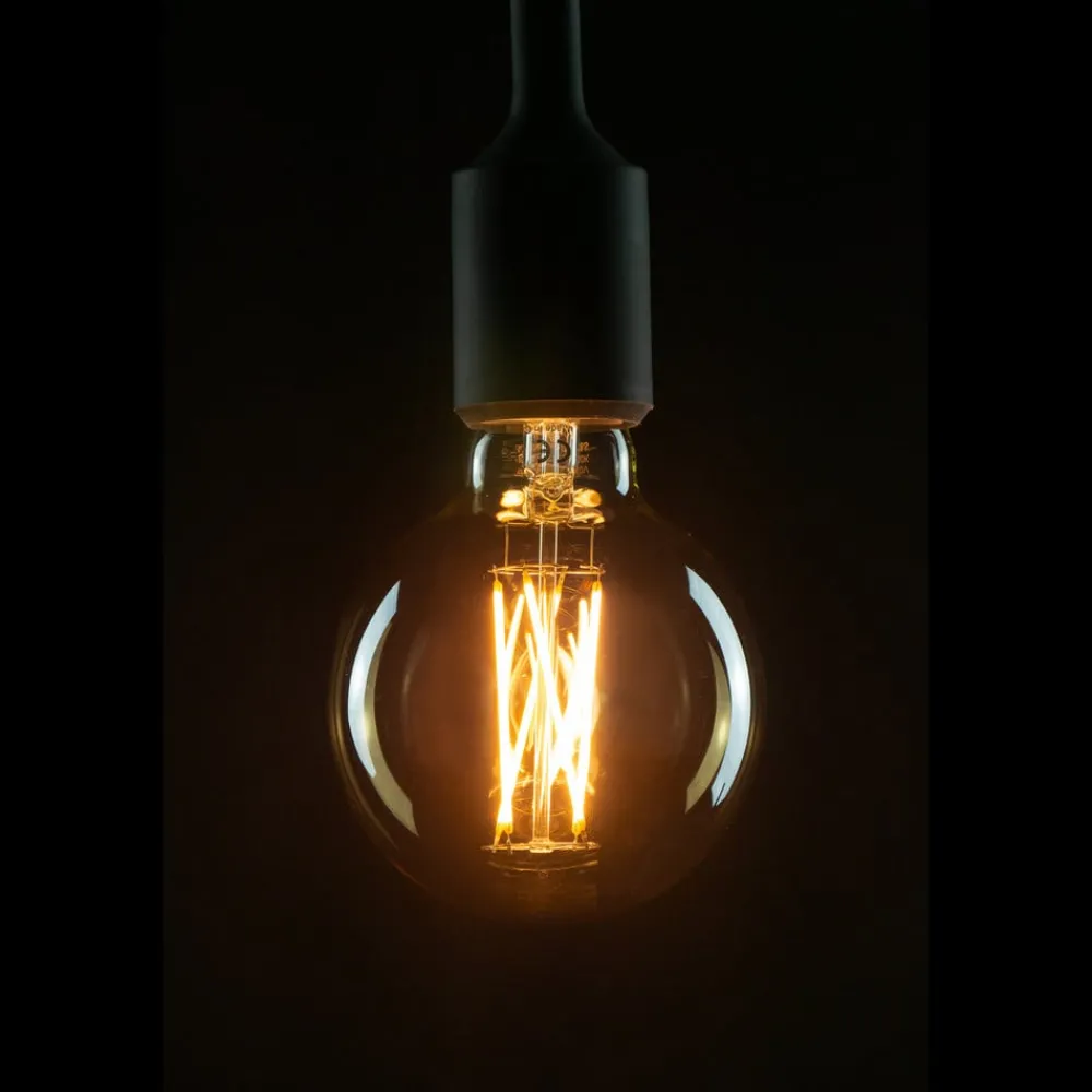 SEGULA Dæmpbar Led-Pære|Filament Pære > LED-globepære E27 G95 5W 2.200K guld dæmpbar