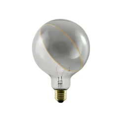Dæmpbar Led-Pære|Filament Pære ^ SEGULA LED Illusion G125 E27 5W Diagonal klar/røget