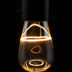 Dæmpbar Led-Pære|Filament Pære ^ SEGULA LED Illusion rustik E27 4W dim røg/klar