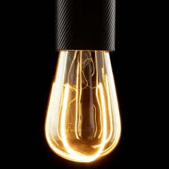SEGULA Dæmpbar Led-Pære > LED Illusion ST64 Crescent E27 4W dæmpbar røg