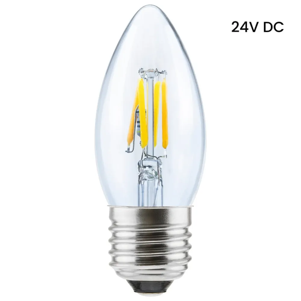 SEGULA Dæmpbar Led-Pære|Filament Pære > LED-kertepære E27 3 W 927 filament ambient