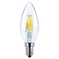 SEGULA Dæmpbar Led-Pære|Filament Pære > LED-kertepære 24V DC E14 3W 927 Filament dæmpbar