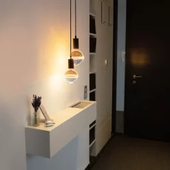 SEGULA Dæmpbar Led-Pære|Led Pærer > LED-kugle Illusion, E27 G125 blå/gul 5W 1.900K dæmpbar