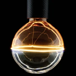 SEGULA Dæmpbar Led-Pære|Led Pærer > LED-kugle Illusion, E27 G125 blå/gul 5W 1.900K dæmpbar