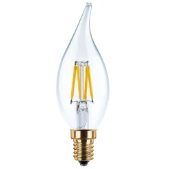Dæmpbar Led-Pære|Filament Pære ^ SEGULA LED-lys vindstød E14 3W 2.200 K filament