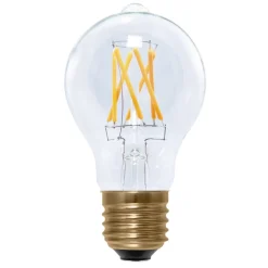 Dæmpbar Led-Pære|Filament Pære ^ SEGULA LED-pære E27 5 W 2.200 K filament klar dimm