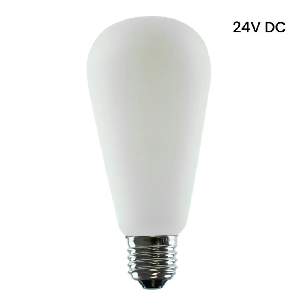 SEGULA Dæmpbar Led-Pære > LED-pære 24V E27 6 W 927 rustik opal dim