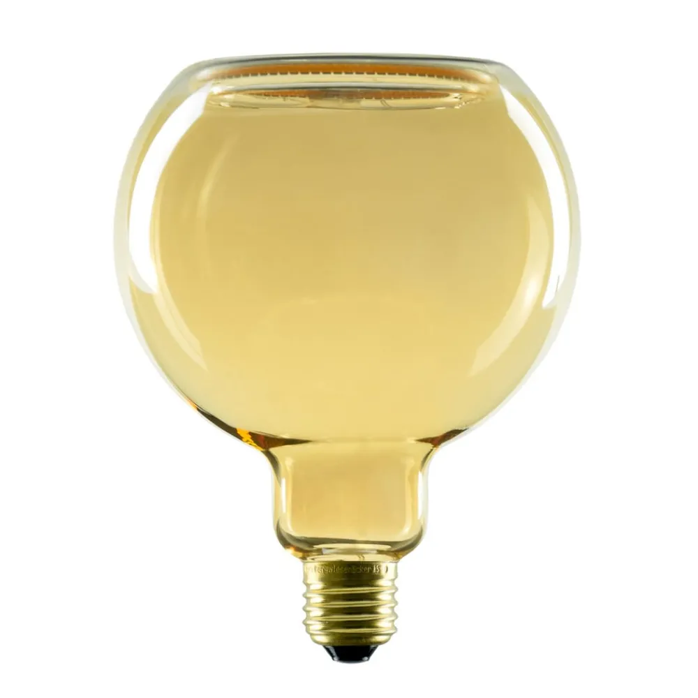 SEGULA Dæmpbar Led-Pære|Filament Pære > LED svævende kugle G125 E27 4W guld 922 dæmpbar