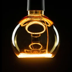 SEGULA Dæmpbar Led-Pære|Filament Pære > LED svævende kugle G125 E27 4W guld 922 dæmpbar